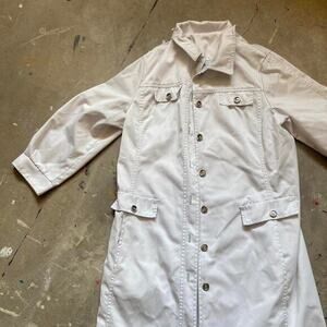 Copied - Cool vintage clinique cosmetic overcoat, jacket, smock